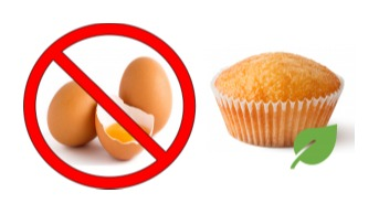Replacing the egg in cake