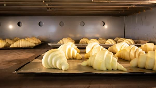 Yeasted laminated doughs